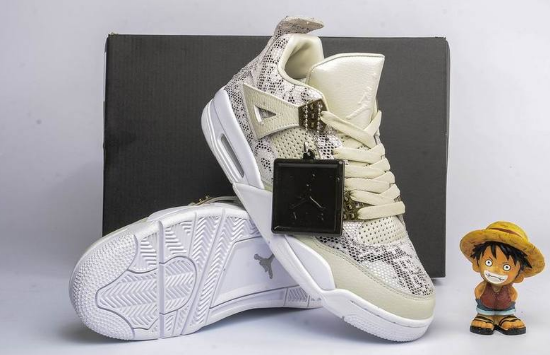 2017 Air Jordan 4 PRM Snakeskin Shoes - Click Image to Close